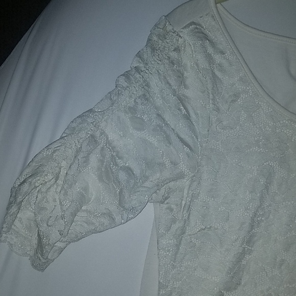 American Eagle LG white/ivory blouse - Picture 2 of 5